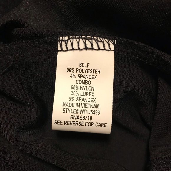 NEW Glittering Asymmetrical Top NY Collection Plus - Picture 7 of 9